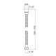 Шланг Lidz Niagara 06 1,5-1,7 м LDNIA06CRM35454 Chrome