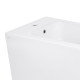 Біде підлогове Qtap Crow 545х360х410 White QT05443370W
