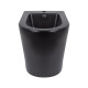 Біде підлогове Qtap Scorpio 530x360x395 Matt black QT14441003CMB