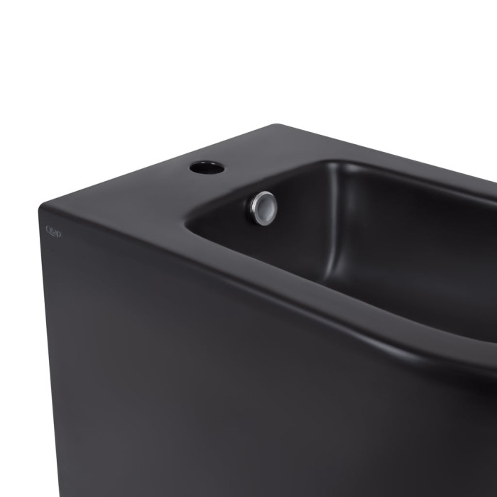 Біде підлогове Qtap Scorpio 530x360x395 Matt black QT14441003CMB