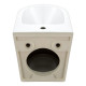 Біде підвісне Qtap Scorpio 515x370x350 White QT14551380GW