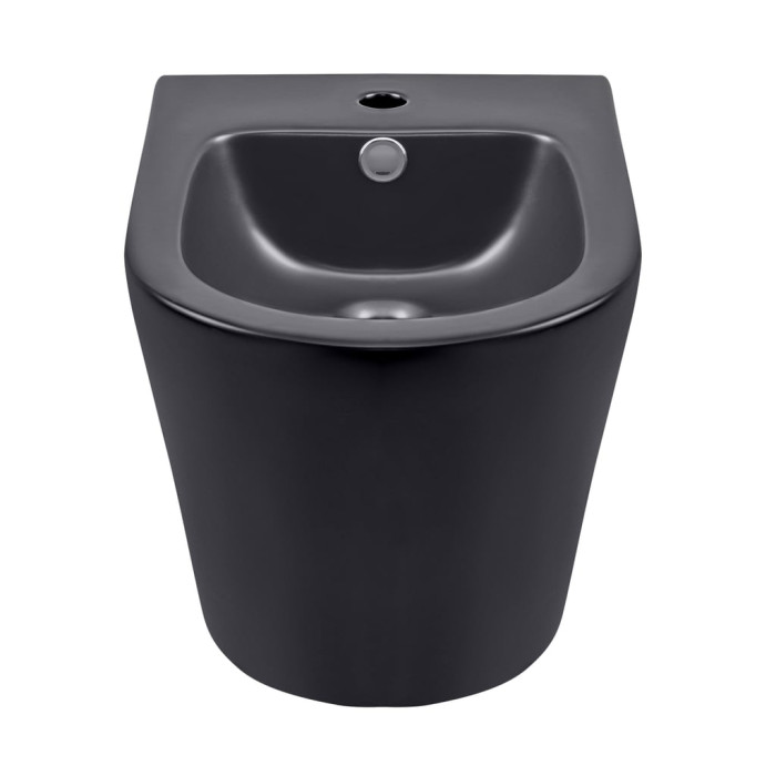 Біде підвісне Qtap Scorpio 515x360x345 Matt black QT1455053FMB