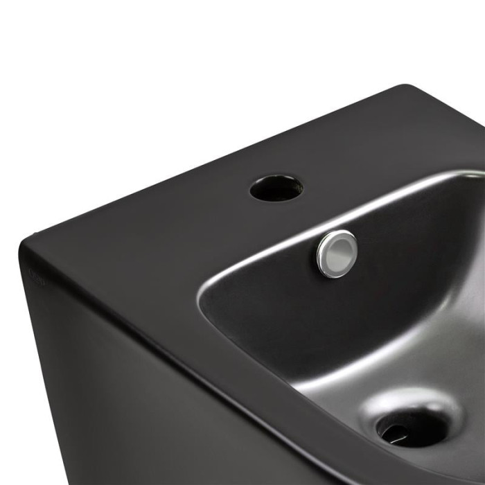Біде підвісне Qtap Scorpio 515x360x345 Matt black QT1455053FMB