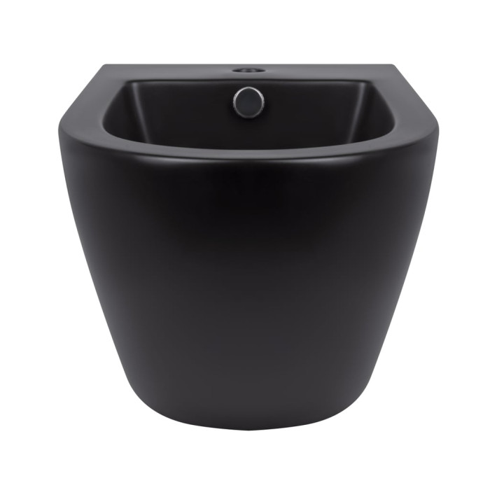 Біде підвісне Qtap Robin 495х370х325 Matt black QT1355046FMB