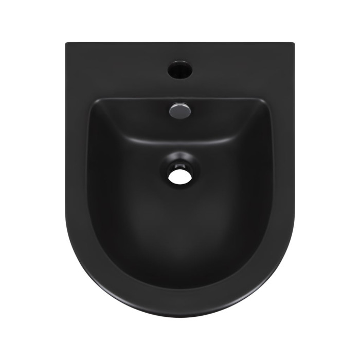 Біде підвісне Qtap Robin 495х370х325 Matt black QT1355046FMB