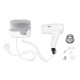 Фен із тримачем Qtap Pohodli 1200 Вт QTF1200ROP White (Pobut)