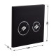 Панель змиву для унітаза Qtap Nest Uni QT0211P01V1178MB