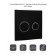 Панель змиву для унітаза Qtap Nest Uni QT0211P01V1178MB