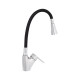 Змішувач для кухні Lidz Tani 007F3 з гнучким виливом (k40) LDTAN007F3BCR37649 Chrome/Black
