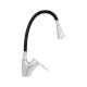 Змішувач для кухні Lidz Tani 007F3 з гнучким виливом (k40) LDTAN007F3BCR37649 Chrome/Black