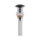 Донний клапан для раковини Qtap PU03 225х70х70 Matt black
