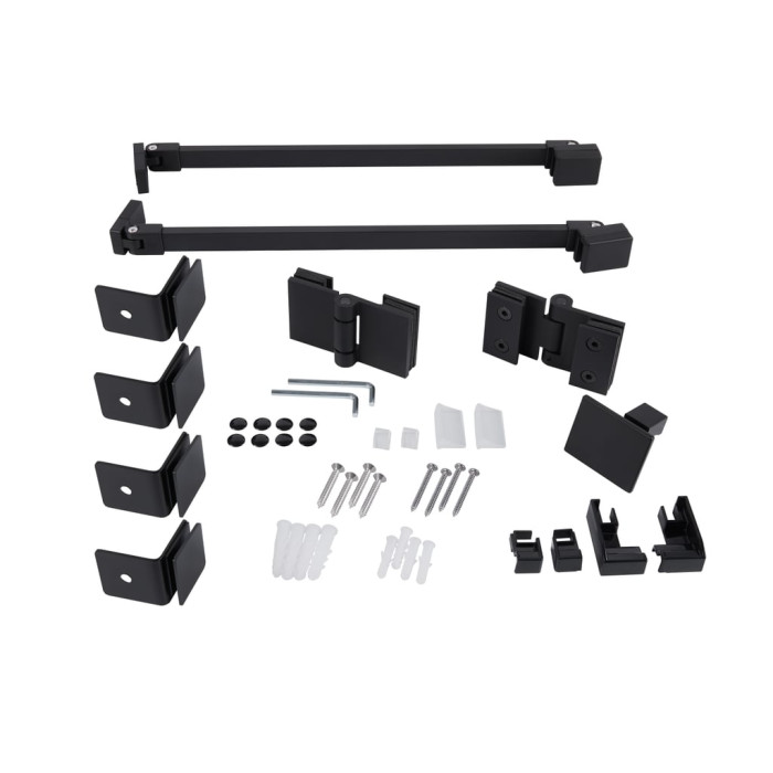 Душова кабіна Qtap Capricorn BLA10128RC6 120x80 см, скло Clear 6 мм, покриття CalcLess без піддона