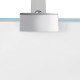 Душова перегородка Qtap Walk-In Standard CRM209.C8 90х200 см, скло Clear 8 мм, покриття CalcLess