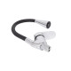 Змішувач для кухні Lidz Tani 008F3 з гнучким виливом (k40) LDTAN008F3BCR39484 Chrome/Black