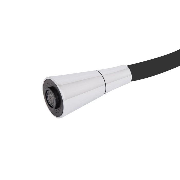 Змішувач для кухні Lidz Tani 008F3 з гнучким виливом (k40) LDTAN008F3BCR39484 Chrome/Black