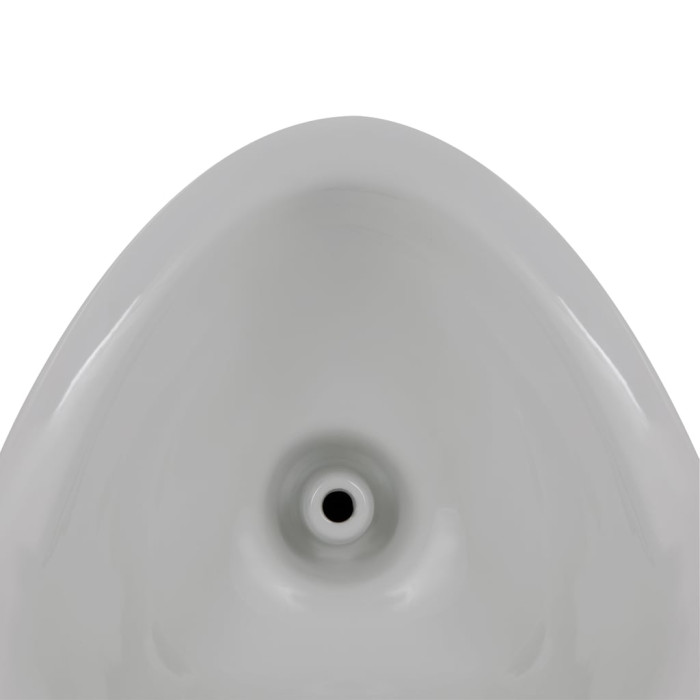Пісуар підвісний Qtap Crow з краном-дозатором 390х330х660 White QT0588112HW