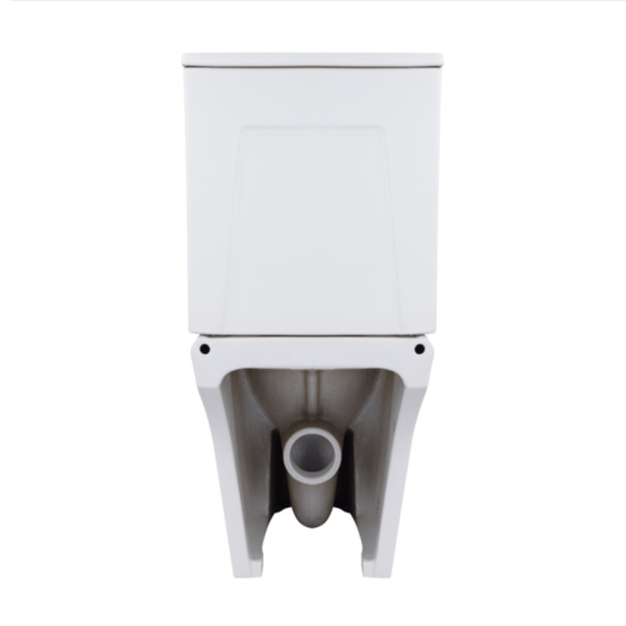 Унітаз-компакт Qtap Kalao безобідковий з сідінням Soft-close QT08221213AW