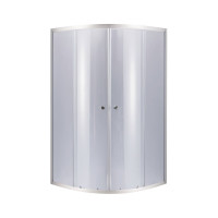 Душова кабіна Lidz Latwa SC90x90.SAT.MID.GR, скло тоноване 4 мм без піддона