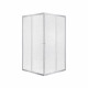 Душова кабіна Lidz Wawel SC90x90.SAT.LOW.FR, скло Frost 4 мм без піддона