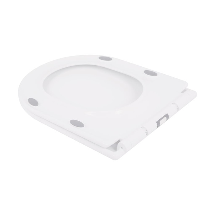 Сидіння для унітаза Qtap Presto з мікроліфтом Slim QT26991217AW