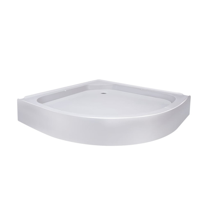 Душова кабіна Lidz Latwa SC80x80.SAT.LOW.FR, скло Frost 4 мм + Lidz Душовий піддон KAPIELKA ST80x80x14