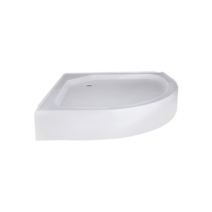 Душова кабіна Lidz Latwa SC80x80.SAT.LOW.FR, скло Frost 4 мм + Lidz Душовий піддон KAPIELKA ST80x80x14