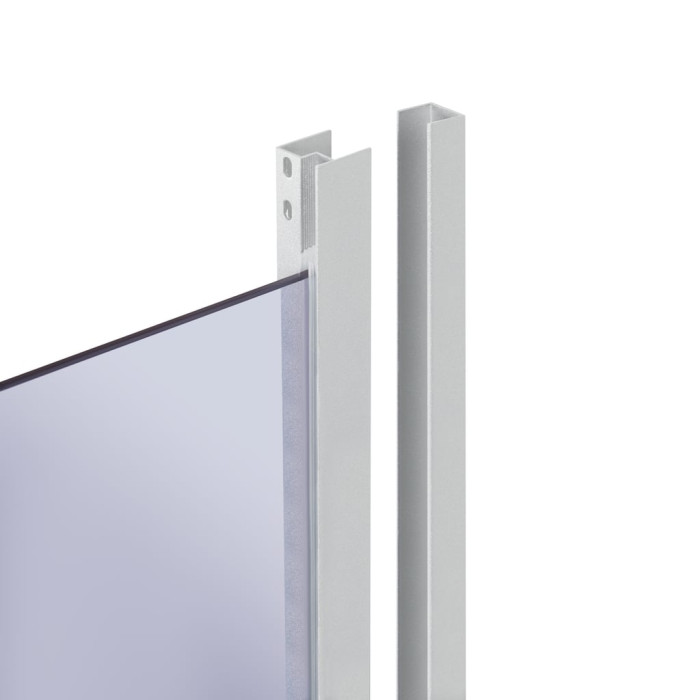 Душова кабіна Lidz Latwa SC80x80.SAT.LOW.GR, скло тон. 4 мм + Lidz Душовий піддон KAPIELKA ST80x80x14