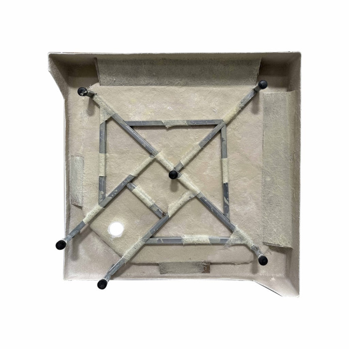 Душова кабіна Lidz Wawel SC90x90.SAT.LOW.FR, скло Frost 4 мм + Lidz Душовий піддон KAPIELKA ST90x90х14