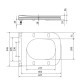 Сидіння для унітаза Qtap Tern 420х340х35 мм, Matt Black, з мікроліфтом, Slim Duroplast, Quick Release QT99HY2322MB