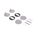 Сидіння для унітаза Qtap Tern 420х340х35 мм, Matt Black, з мікроліфтом, Slim Duroplast, Quick Release QT99HY2322MB
