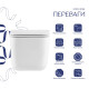 Унітаз підвісний Qtap Gemini безободковий з сидінням Soft-close QTGEM26W45430