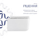 Унітаз підвісний Qtap Gemini безободковий з сидінням Soft-close QTGEM26W45430