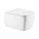 Унітаз підвісний Qtap Gemini безободковий з сидінням Soft-close QTGEM26W45430