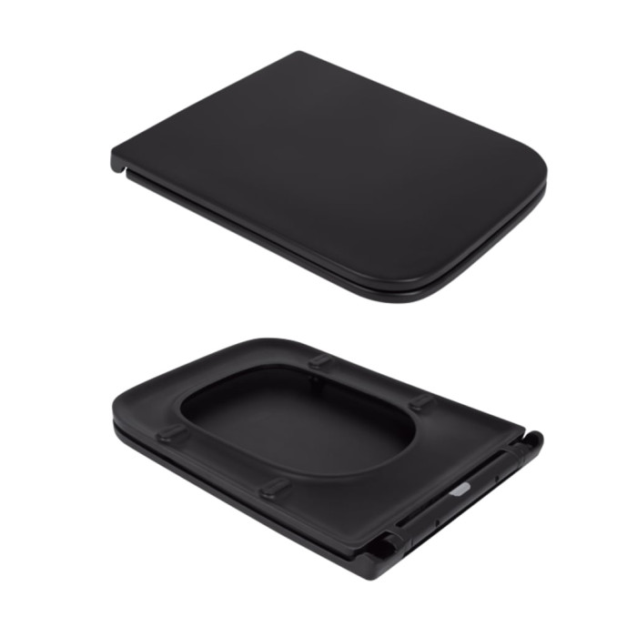 Унітаз підвісний Qtap Gemini безободковий з сидінням Soft-close QT2533076EUQMB