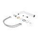 Змішувач для раковини Qtap Presto високий QTPRE269CRW45577 Chrome/White