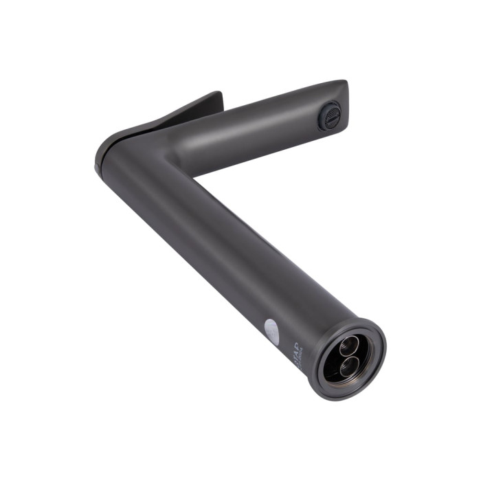 Змішувач для раковини Qtap Presto високий QTPRE269GRP45582 Graphite