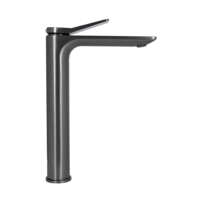 Змішувач для раковини Qtap Presto високий QTPRE269GRP45582 Graphite