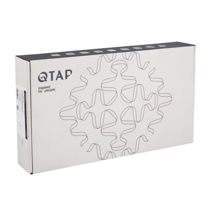 Змішувач для раковини Qtap Vlasta New високий QTVLA269CRM45652 Chrome