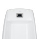 Пісуар підлоговий Qtap Scorpio з ІЧ-датчиком автоматичного змиву 430х370х990 White QT1488101HW