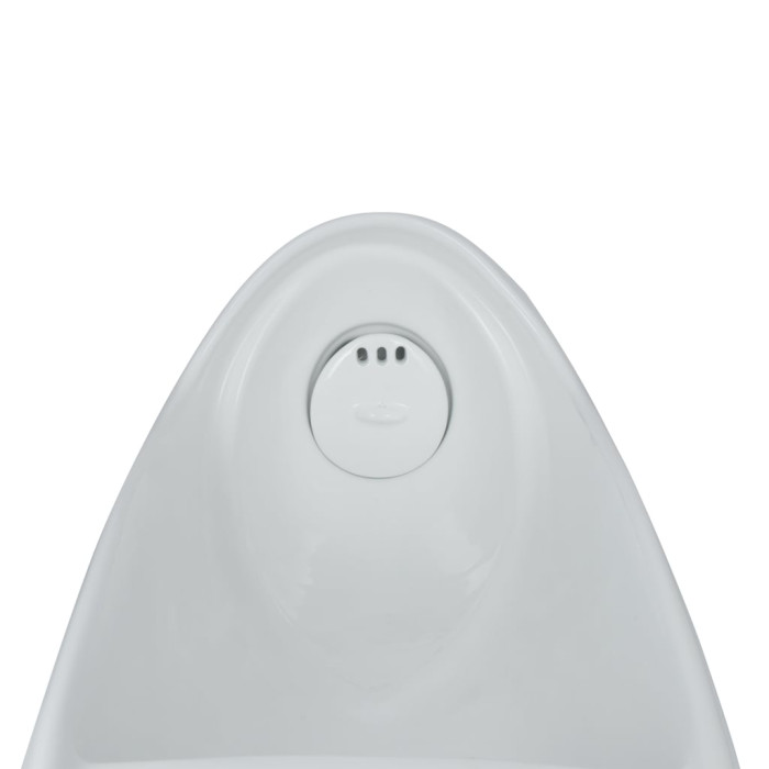 Пісуар підлоговий Qtap Scorpio з ІЧ-датчиком автоматичного змиву 430х370х990 White QT1488101HW