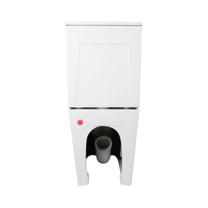 Унітаз підлоговий Qtap Tern Ultra Quiet безобідковий з сидінням Soft-Close QT17226003AW White
