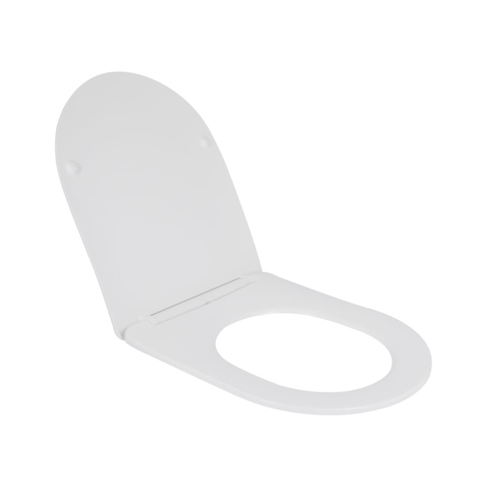 Сидіння для унітаза Qtap (Jay 490, Swan 490) з мікроліфтом Slim QT99SC6106W