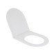 Сидіння для унітаза Qtap (Jay 490, Swan 490) з мікроліфтом Slim QT99SC6106W