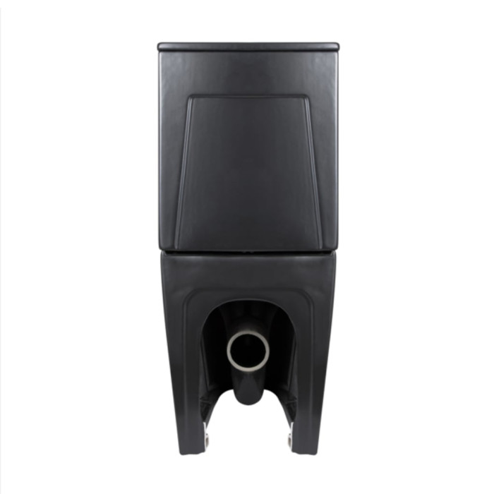 Унітаз підлоговий Qtap Scorpio Ultra Quiet безобідковий з сидінням Soft-close MATT BLACK QT14226088AMB