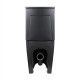 Унітаз підлоговий Qtap Scorpio Ultra Quiet безобідковий з сидінням Soft-close MATT BLACK QT14226088AMB