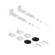 Унітаз підлоговий Qtap Scorpio Ultra Quiet безобідковий з сидінням Soft-close MATT BLACK QT14226088AMB
