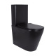 Унітаз підлоговий Qtap Scorpio Ultra Quiet безобідковий з сидінням Soft-close MATT BLACK QT14226088AMB