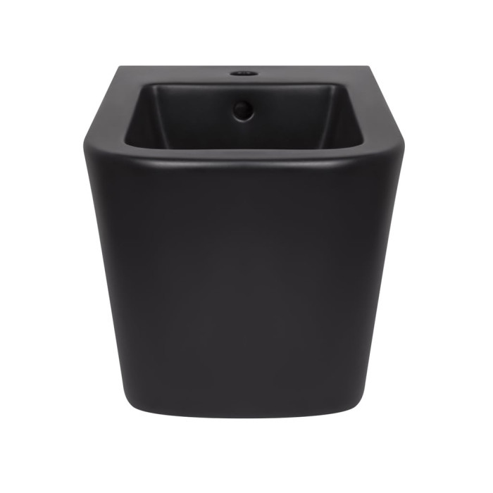 Біде підвісне Qtap Tern New 515x350x320 мм Matt Black QT17551303GMB