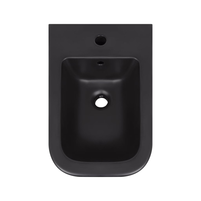 Біде підвісне Qtap Tern New 515x350x320 мм Matt Black QT17551303GMB