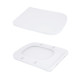 Унітаз підлоговий Qtap Aries Rimless безобідковий з сидінням Soft-close WHITE QT03228302W